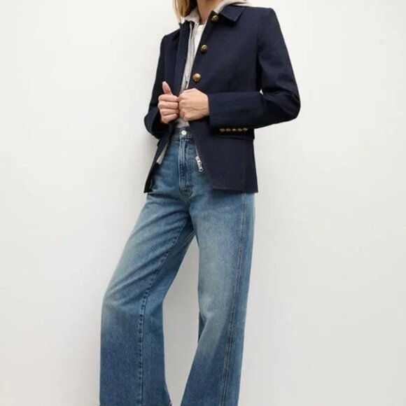 Veronica Beard Aire Denim Jacket - Picture 2 of 6